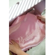 BRIDESMAID İŞLEMELİ SATEN NEDİME SABAHLIK
