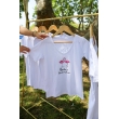 Bride's Drinking Team Baskılı Flamingo Detaylı Nedime Tişort