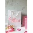 TEAM BRIDE BASKILI HEDİYELİK KARTON ÇANTA