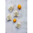 Limon Detaylı Team Bride Baskılı Hediyelik Bez Kese