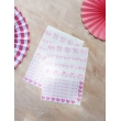 Pembe Ok Detaylı Sayfa Sticker