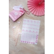 Pembe Ok Detaylı Sayfa Sticker