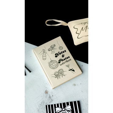 NOTES AND PHOTOS BASKI DETAYLI BEZ DEFTER
