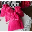 BRIDE NAKIŞLI HEDİYELİK PELUŞ KESE