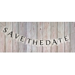 SAVE THE DATE RUSTIC BANNER