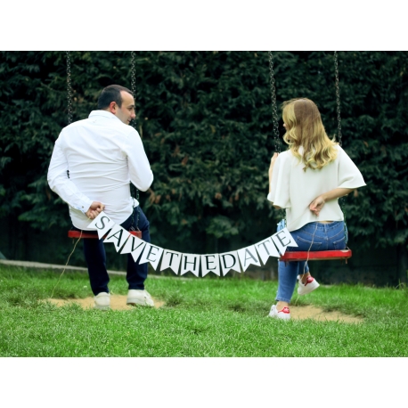 SAVE THE DATE RUSTIC BANNER