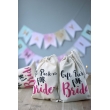 BRIDE  BASKILI HEDİYELİK BEZ KESE