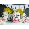 BRIDE TEAM  BASKILI HEDİYELİK BEZ KESE