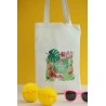 ALOHA DETAYLI BACHELORETTE PARTY BASKILI BEZ ÇANTA