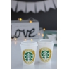 BRIDE GROOM BASKILI KARTON KAHVE BARDAK TAKIMI