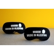 BRIDE-GROOM IS SLEEPING BASKILI UYKU BANDI SETİ