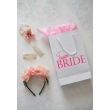 TEAM BRIDE BASKILI HEDİYELİK KARTON ÇANTA