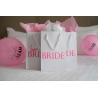 BRIDE BASKILI HEDİYELİK KARTON ÇANTA