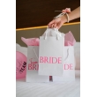 BRIDE BASKILI HEDİYELİK KARTON ÇANTA
