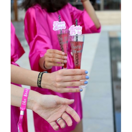 BRIDE VE BRIDE TEAM BASKI DETAYLI PUANTİYELİ PİPET TAKIMI